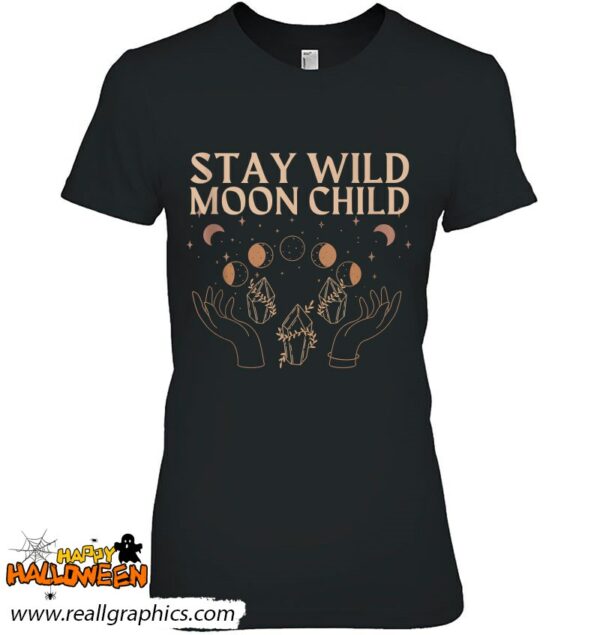 tarot card aesthetic witchy celestial stay wild moon child shirt 921 0e5e6