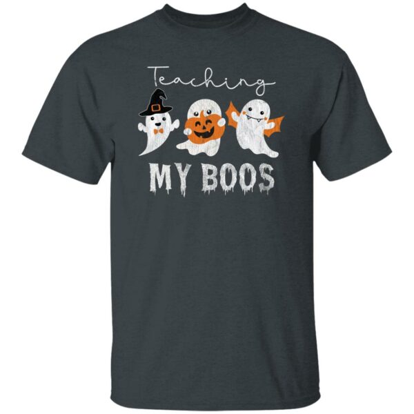 teaching my boos halloween teacher school halloween t shirt 3 zzl5y