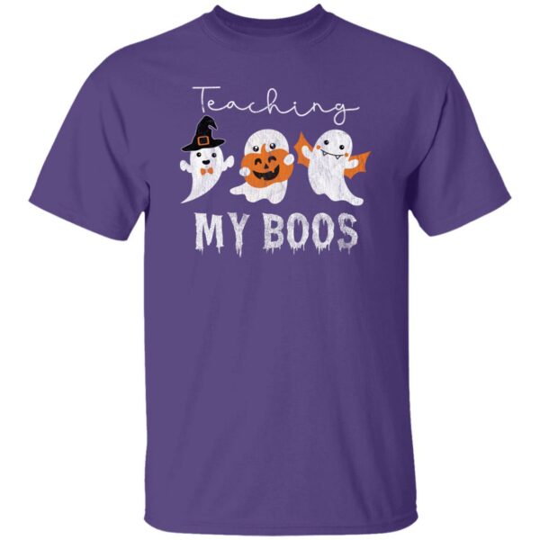 teaching my boos halloween teacher school halloween t shirt 5 khtr9