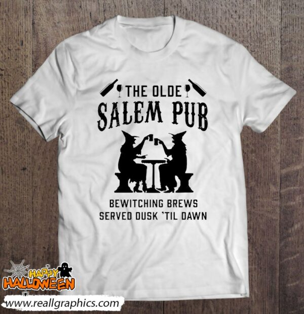 the olde salem pub witches bewitching brews shirt 512 ih3ez
