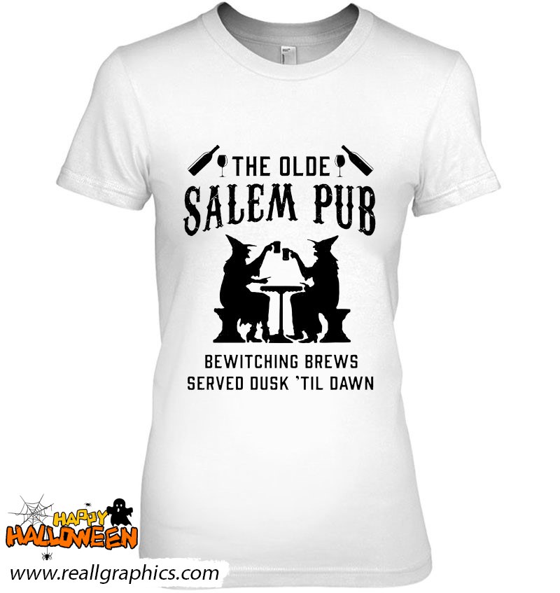 The Olde Salem Pub Witches Bewitching Brews Shirt