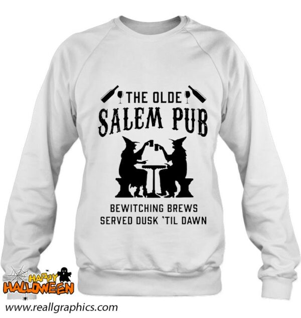 the olde salem pub witches bewitching brews shirt 515 jpetb