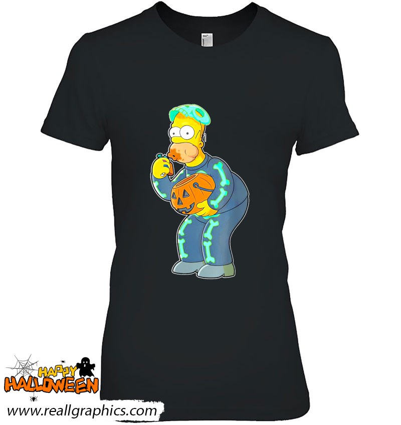 The Simpsons Homer Candy Feast Treehouse Of Horror Halloween Shirt