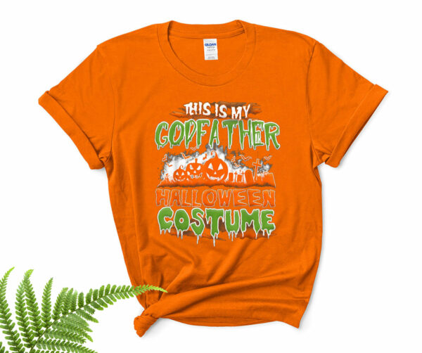 this is my godfather halloween costume funny halloween shirt 42 ksxosi