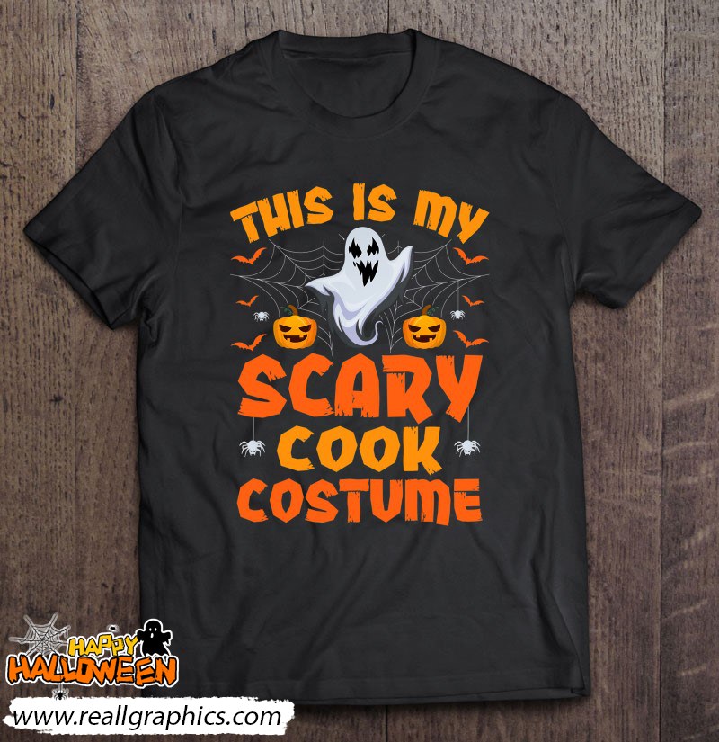 This Is My Scary Cook Costume Halloween Shirt