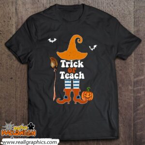 trick or teach funny halloween costume ideas for teachers shirt 800 RORTq