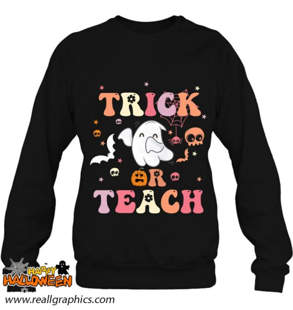 trick or teach tshirt retro vintage groovy shirt 218 wch93