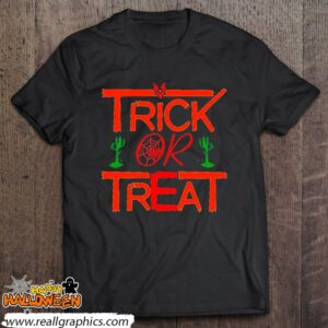 trick or treat funny halloween spooky halloween shirt 488 gSBzb
