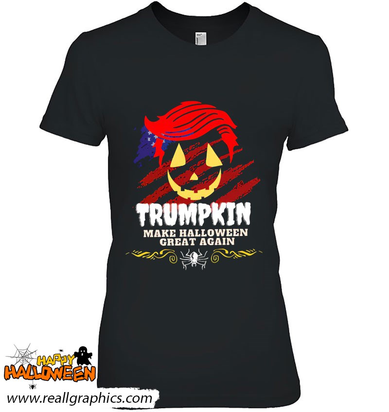 Trumpkin Make Great Again Party Halloween Spooky Night Shirt