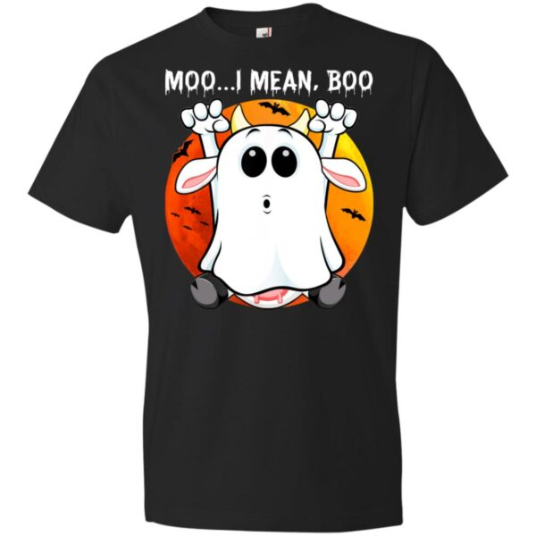 vintage ghost cow moo i mean boo funny halloween cow boo retro sunset t shirt 5 balfu