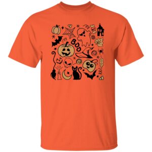 vintage halloween groovy funny cute ghost spooky vibes t shirt 1 mdcF8