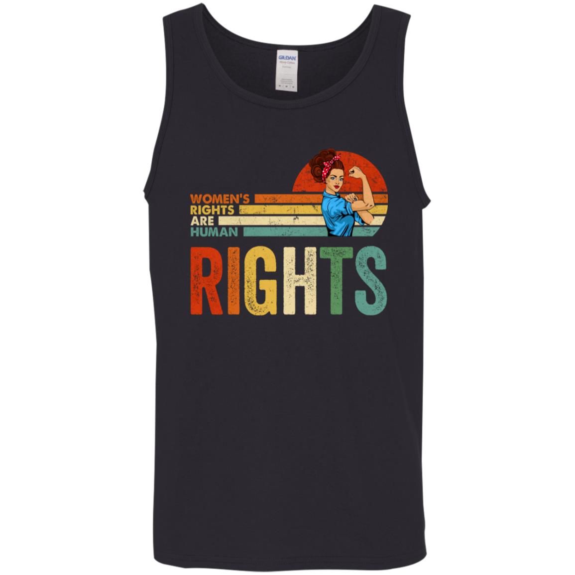 Women's Rights Are Human Rights Shirt Support For Women Feminist Female Vintage Rosie Shirt
