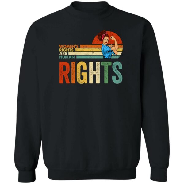 womens rights are human rights shirt support for women feminist female vintage rosie shirt 3 xzjqcf