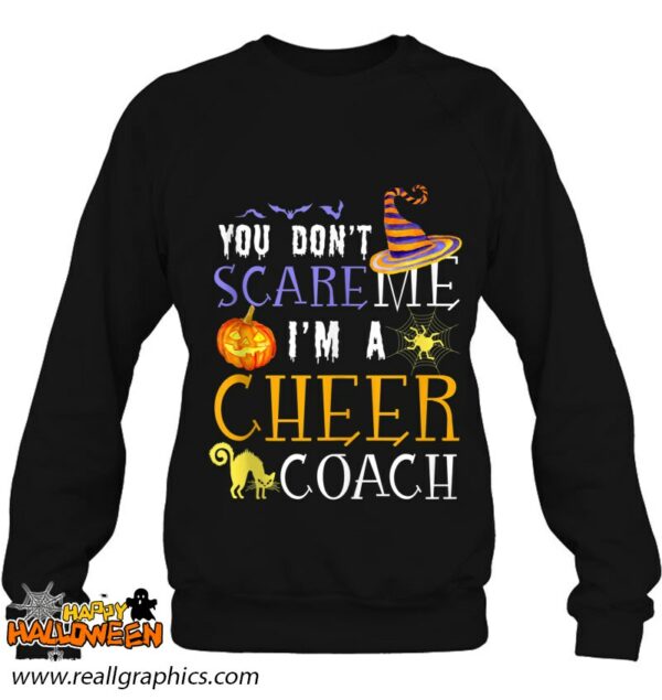 you dont scare me im a cheer coach halloween matching shirt 659 wixsl