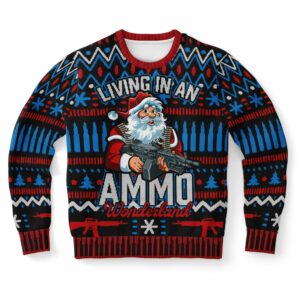 ammo wonderland ugly christmas sweater 1 urvxlq