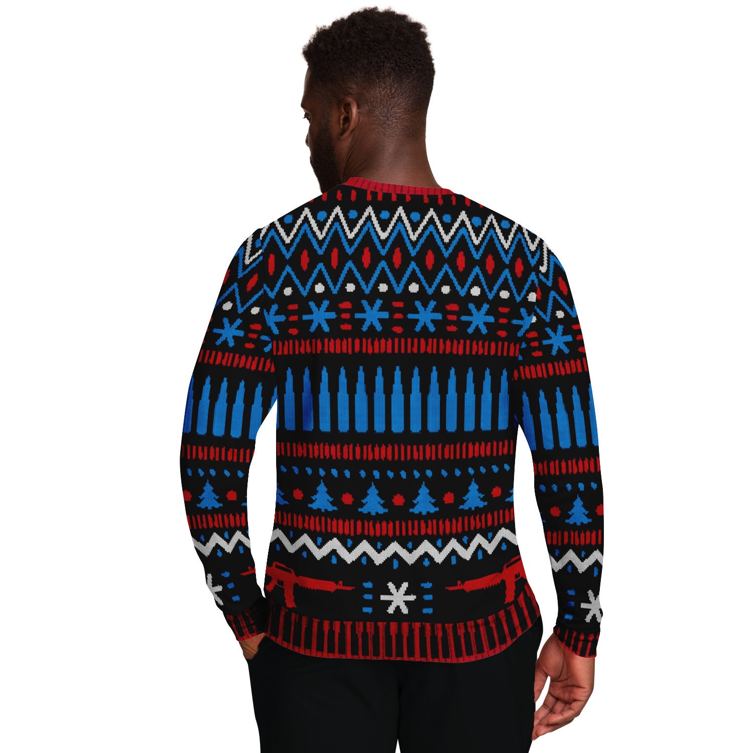 ammo wonderland ugly christmas sweater 2 sqrybb