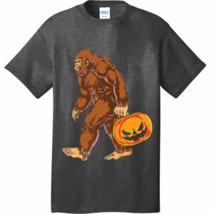 bigfoot witch pumpkin halloween t shirt 2 irtqmj