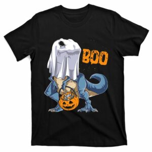 boo dinosaur pumpkin pot funny halloween t shirt 1 ioovto