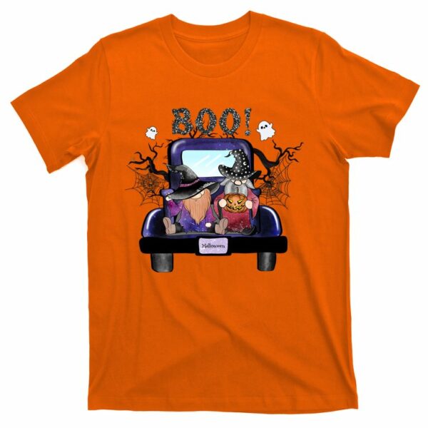boo gnome vintage car funny halloween t shirt 4 e5xqj5