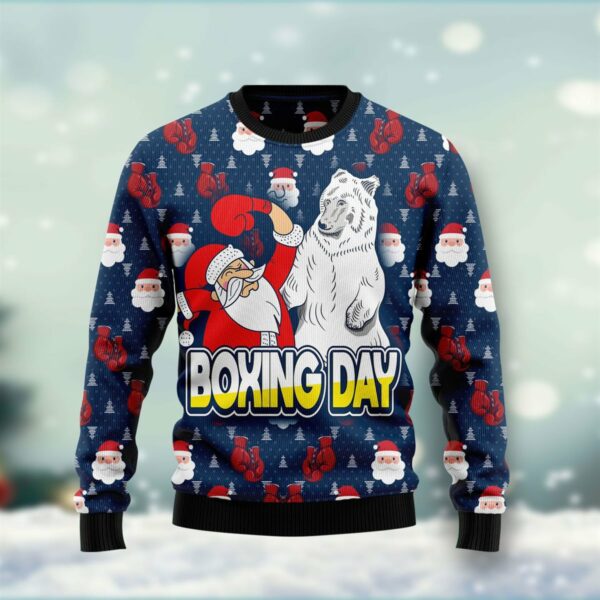 boxing day ugly christmas sweatshirt sweater 1 jagug5