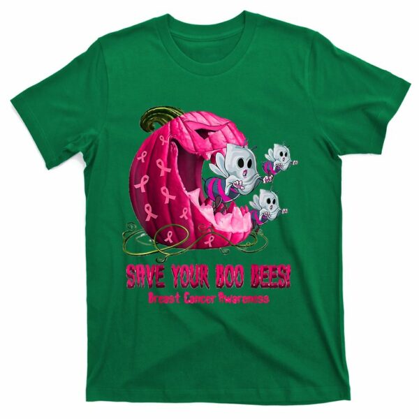 breast cancer awareness boos pumpkin save your boo bees t shirt 4 jzfl7a