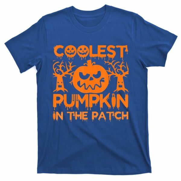 coolest pumpkin in the patch thanksgiving halloween party t shirt 2 gnyumt