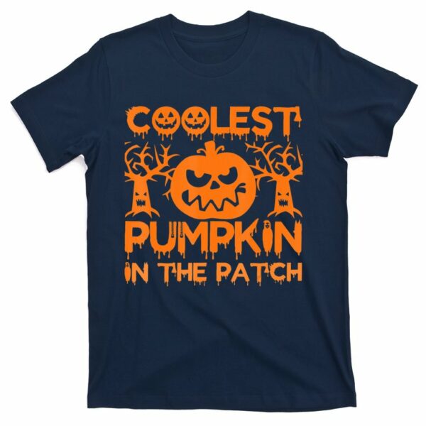 coolest pumpkin in the patch thanksgiving halloween party t shirt 4 l4noom