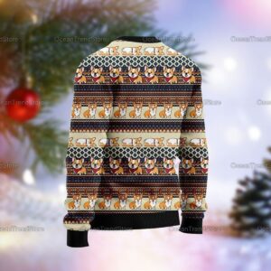 corgi funny ugly christmas sweater 2022 2 rqucrl