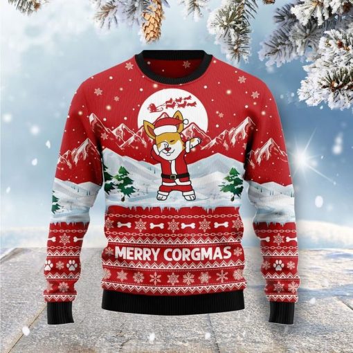 corgmas corgi merry ugly xmas christmas sweaters 2022 1 mmnmux