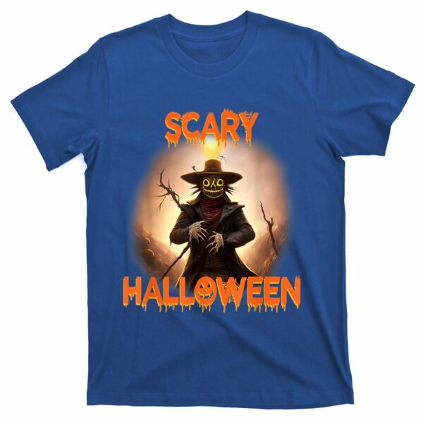 creepy scary terrifying macabre scarecrow happy halloween t shirt 3 lhhy6i