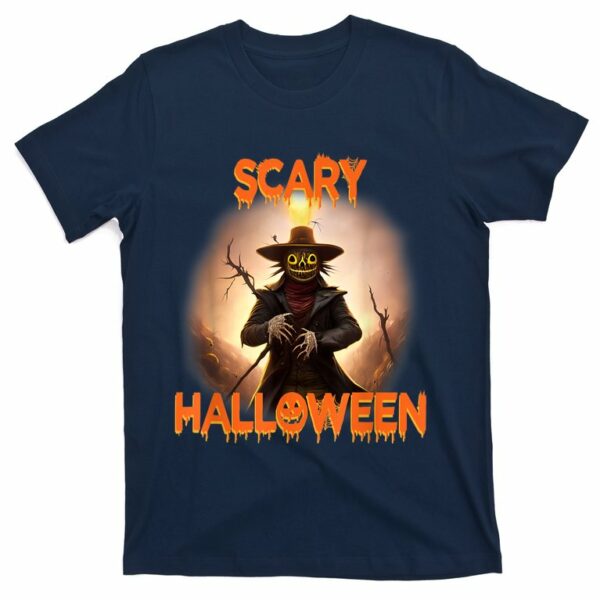 creepy scary terrifying macabre scarecrow happy halloween t shirt 5 xjltlj