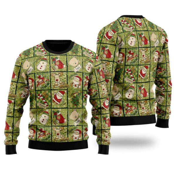 cute christmas pattern ugly christmas sweatshirt sweater 1 g9220k