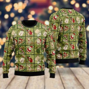 cute christmas pattern ugly christmas sweatshirt sweater 2 yz26aw