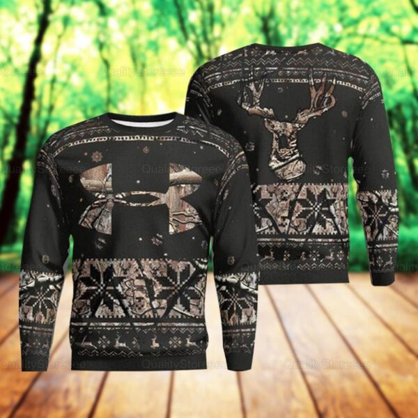 deer hunting ugly sweater christmas 1 zugrmw