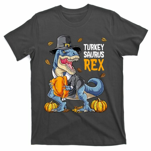 dinosaur thanksgiving turkey saurus t rex t shirt 2 urcknr