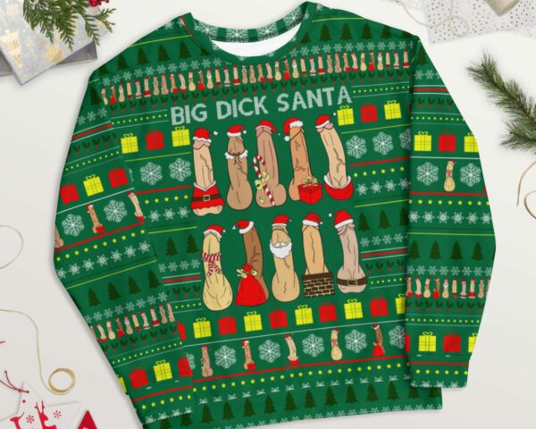 dirty christmas naughty secret santa ugly sweater women men 1 gwiqcv