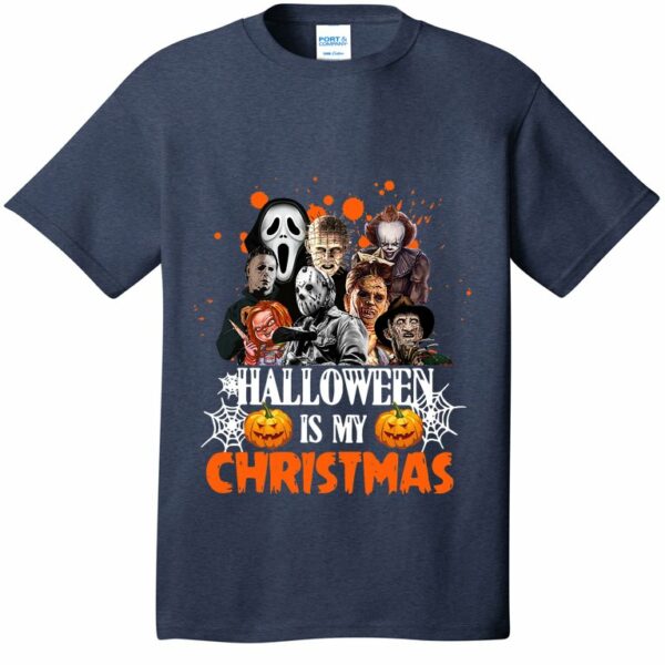 funny horror movies characters halloween is my christmas t shirt 3 poh5xn