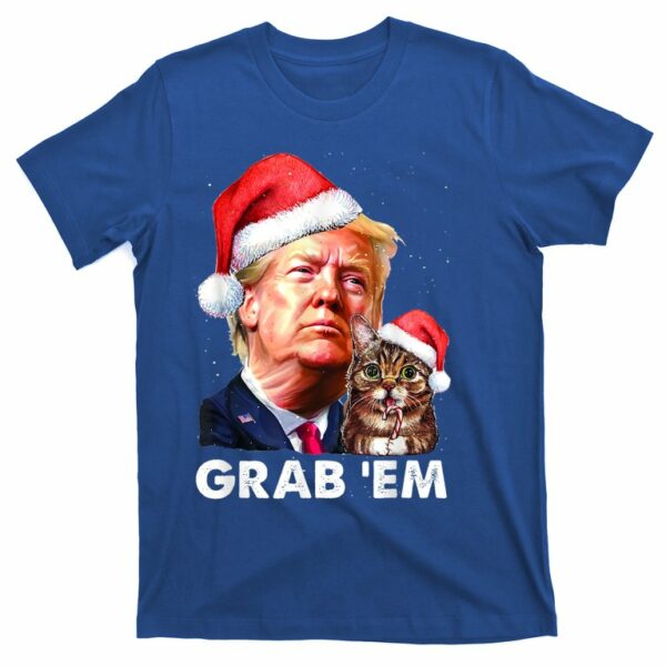 funny trump cat grab em christmas trump t shirt 3 kqqdx3