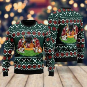 gnomes love christmas baseball ugly christmas sweatshirt sweater 2 ap88mf