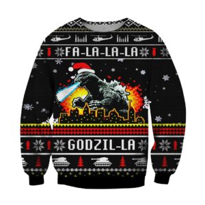 godzilla ugly christmas sweater gifts 1 rdxifz
