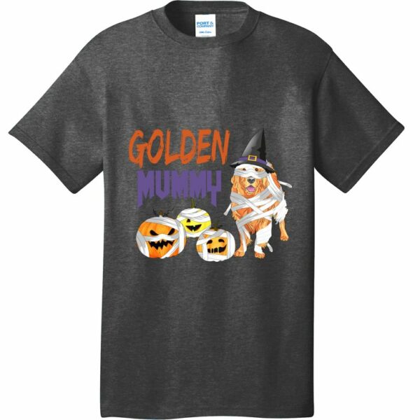 golden mummy retriever pumpkin halloween t shirt 2 qd3ohs