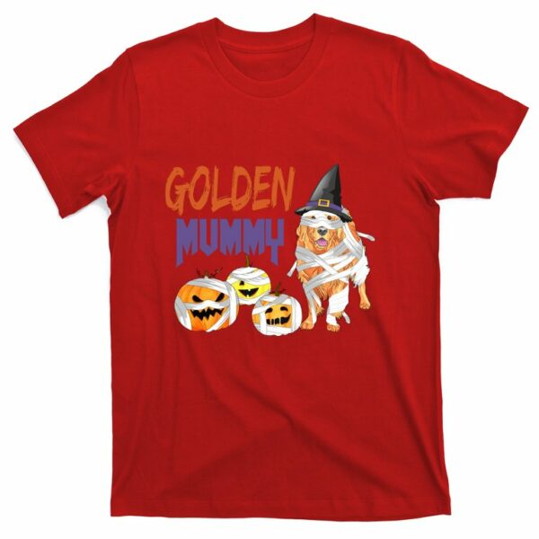 golden mummy retriever pumpkin halloween t shirt 6 kiukzw