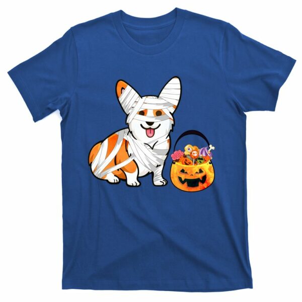 halloween costume welsh corgi mummy dog lover t shirt 3 c8ixef