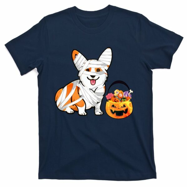 halloween costume welsh corgi mummy dog lover t shirt 4 v7vw2v