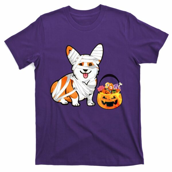 halloween costume welsh corgi mummy dog lover t shirt 5 mwqpow