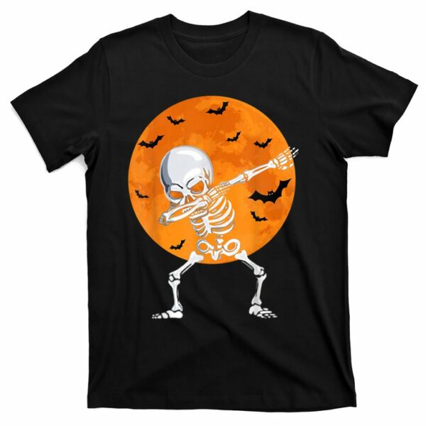 halloween dabbing skeleton costume t shirt 1 clirqu