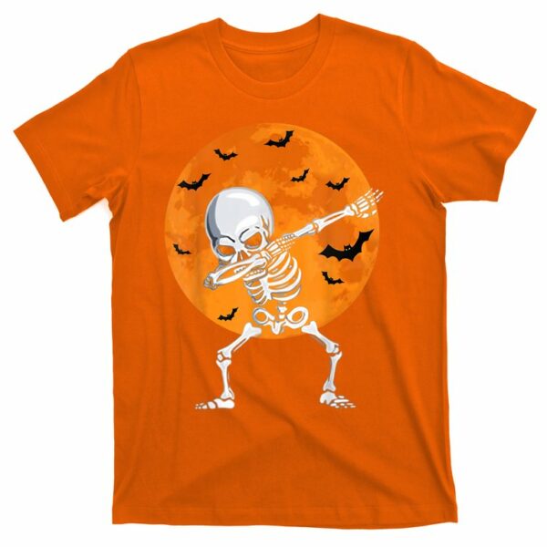 halloween dabbing skeleton costume t shirt 5 yuyxnp