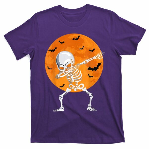 halloween dabbing skeleton costume t shirt 6 op0v6z