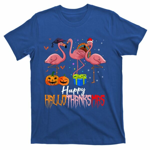 halloween flamingo hallothanksmas pumpkin t shirt 2 ik1vj1
