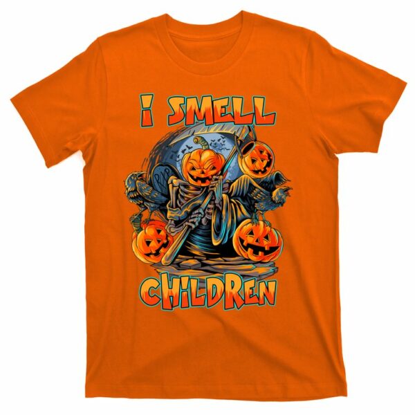 halloween pumpkin i smell children t shirt 5 umxbwa